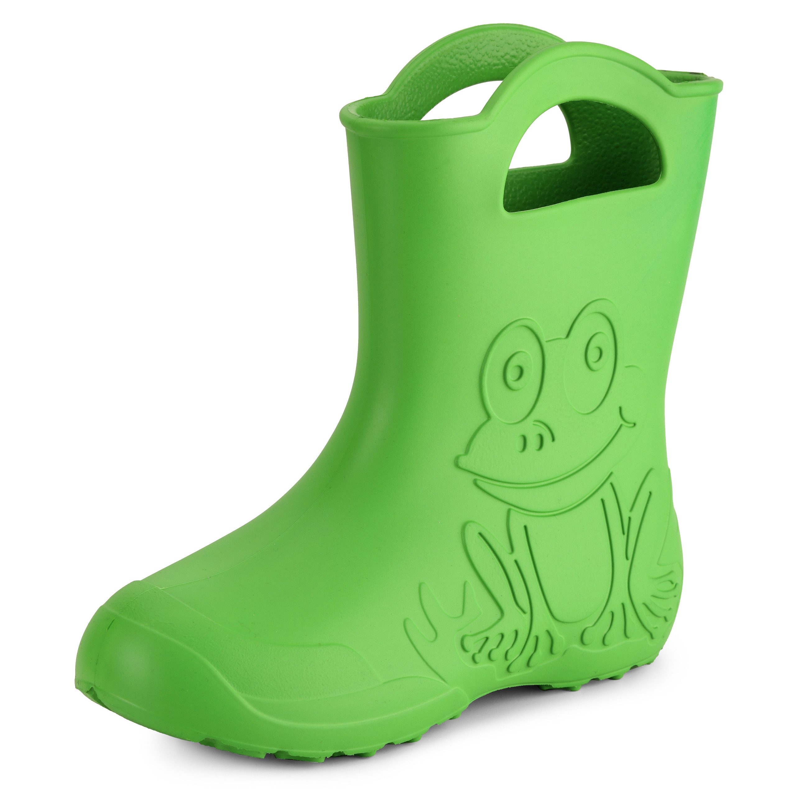 Ladeheid EVA Regenschuhe für Frauen LA-CA-09 Gummistiefel Damen federleichte Gartenschuhe mit Griffen