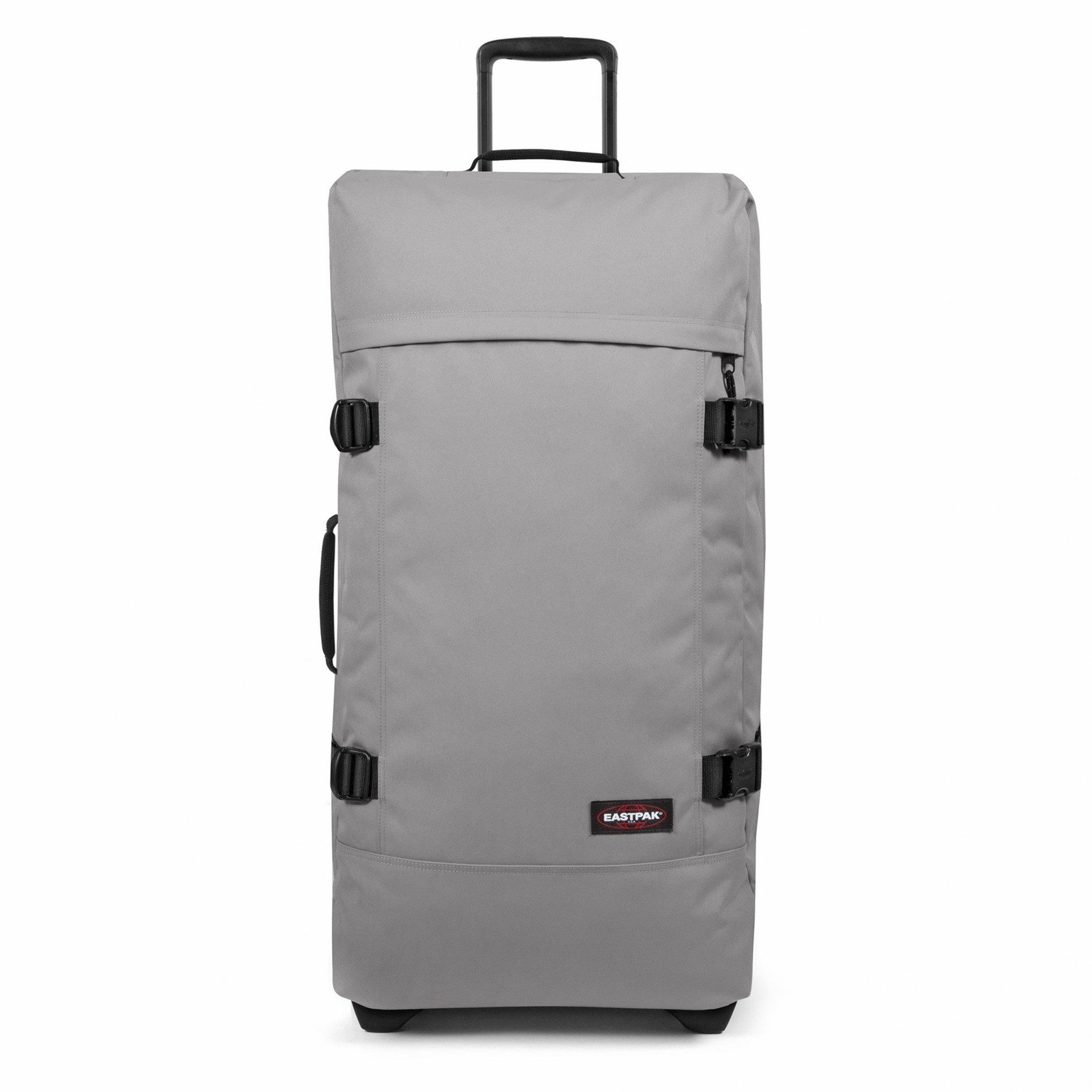 Eastpak Reisetasche Tranverz L Pebble Grey (121 Liter) mit Rollen grau