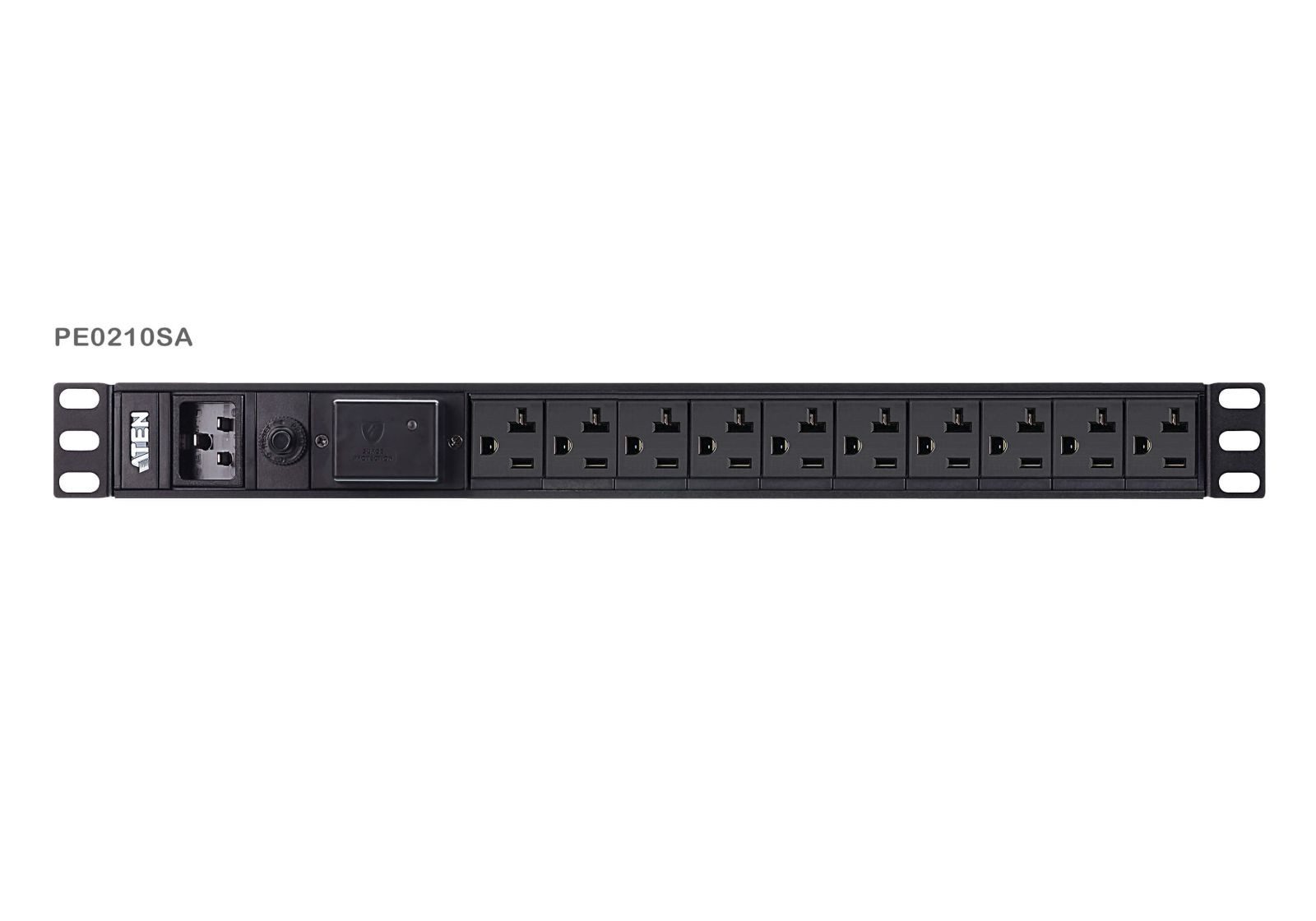 Aten USV-Anlage Basic PDU PE0210SG - Stromverteilungseinheit (Rack - einbaufähig)