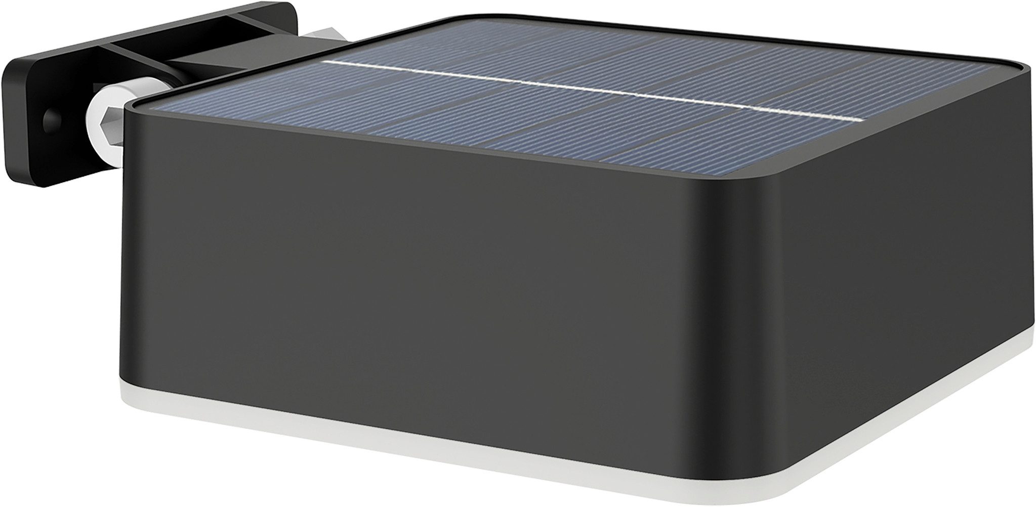 Philips LED Solarleuchte Outdoor Vynce 1.5W, eckig, 2700 Kelvin, schwarz, Abschaltautomatik, Dimmfunktion, Leuchtdauer einstellbar, Memoryfunktion, Nachtlichtfunktion, Tageslichtsensor, Timerfunktion, mehrere Helligkeitsstufen, LED fest integriert, Warmweiß