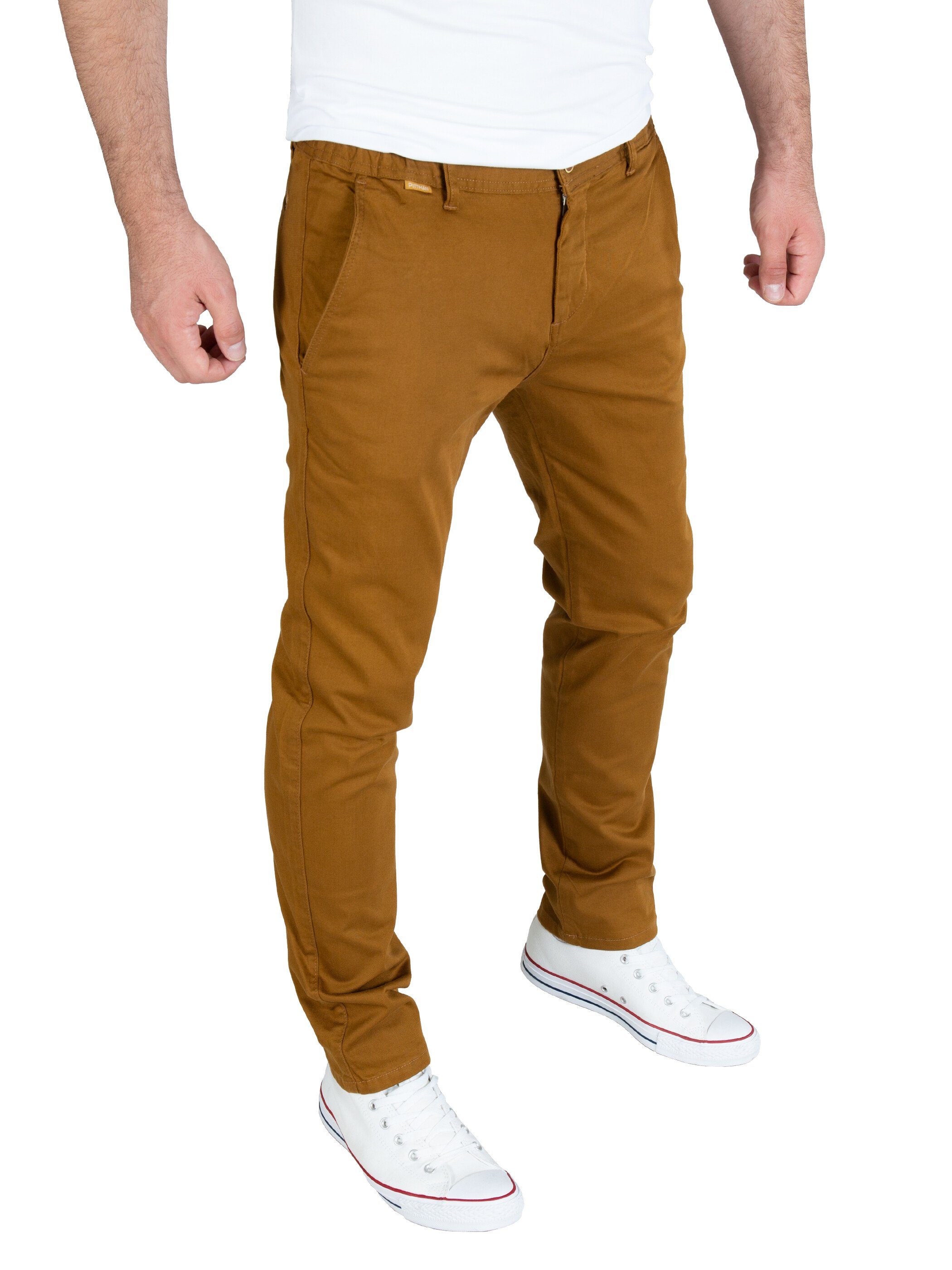 Pittman Chinohose Andrew moderne Chinohose mit Stretchanteil