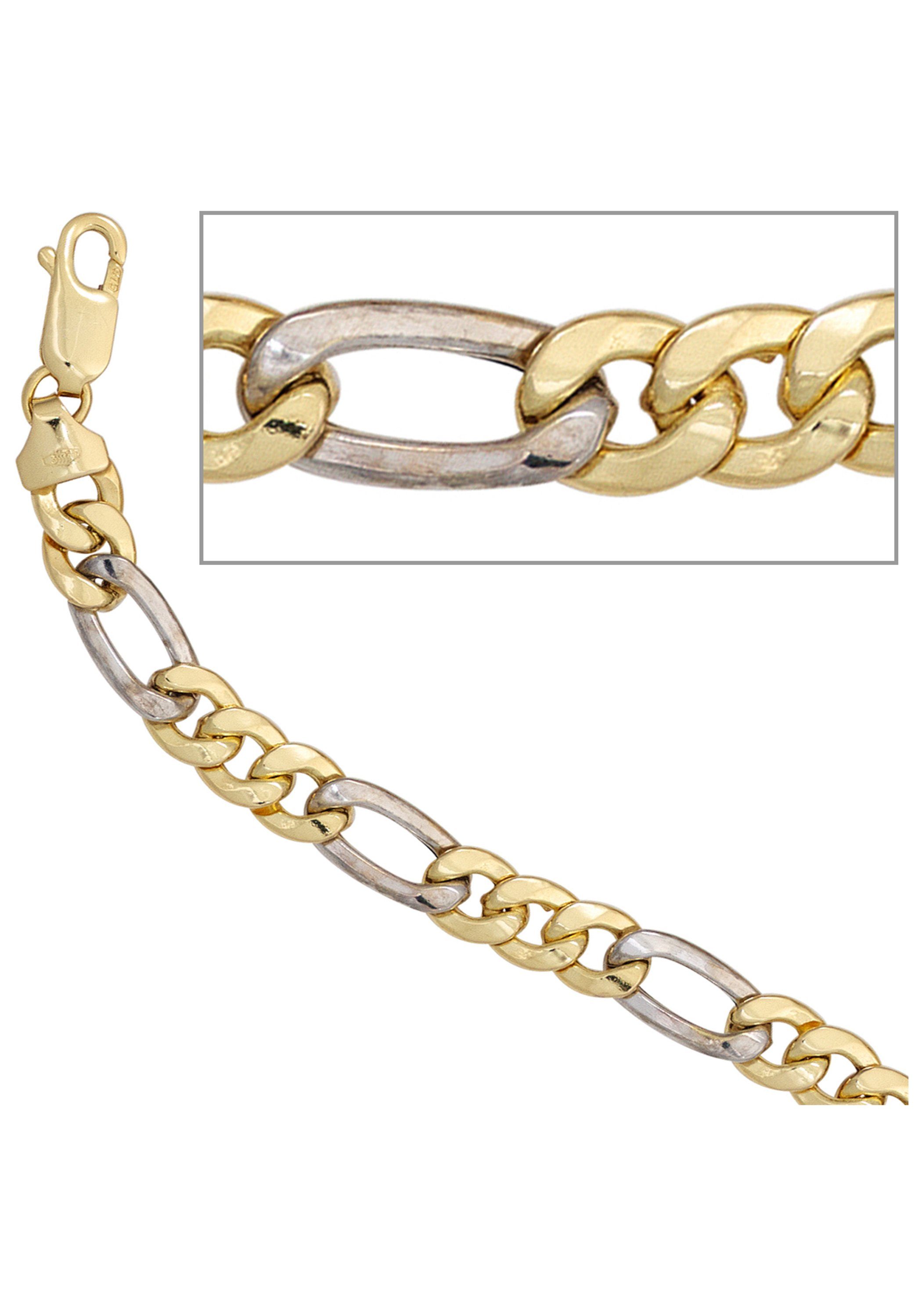 JOBO Goldkette, Figarokette 333 Gold bic...
