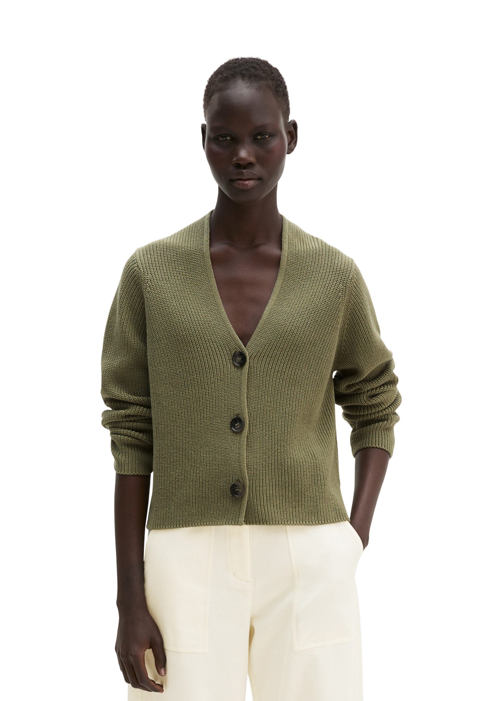 Marc O'Polo Cardigan aus Heavy-Weight-Organic-Cotton