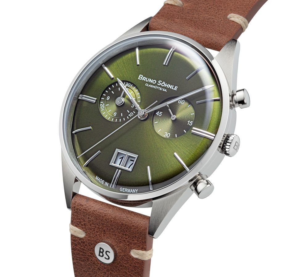 BRUNO SÖHNLE Chronograph Herrenuhr Glashütte Bruno Söhnle Merano Chronograph