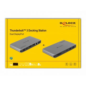 Delock Laptop-Dockingstation Thunderbolt 3 Dock