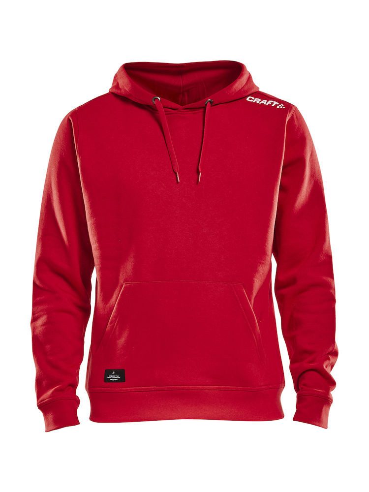 Craft Kapuzenpullover Hoodie Community (athletische Passform) rot Herren