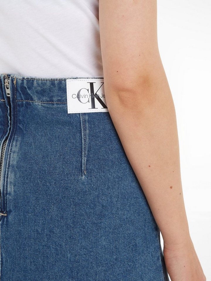 Calvin Klein Jeans Jeansrock DARTED DENIM SKIRT