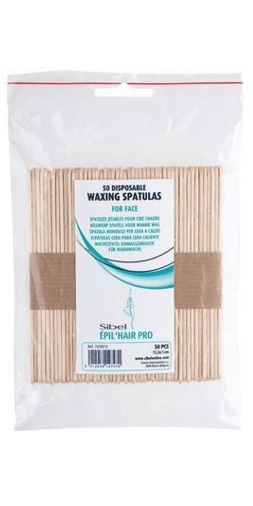 Sibel Enthaarungswachs Sibel Epil'Hair Pro Wegwerpspatels 50st 113x10x2mm