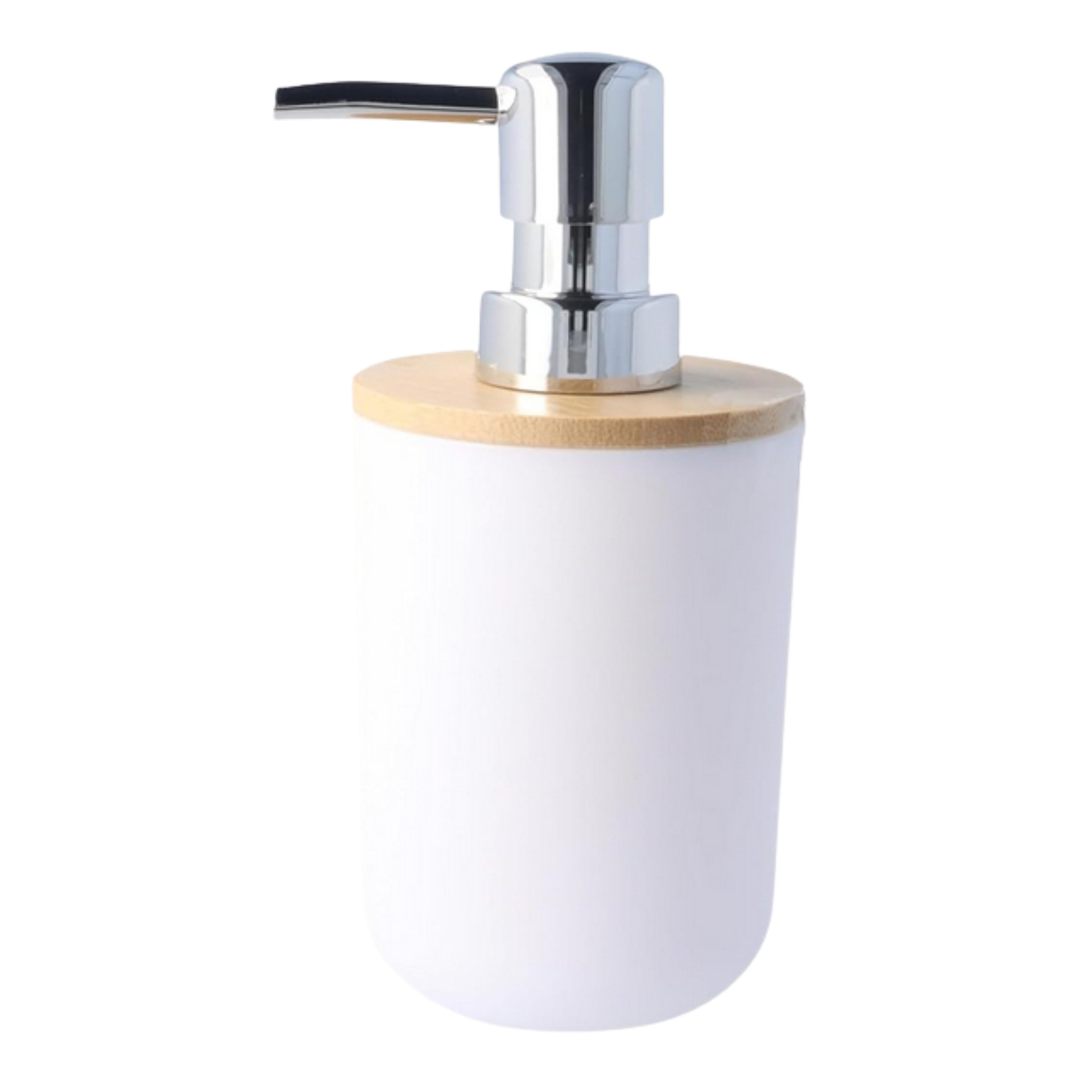 PARSA Beauty Seifenspender Essential Bambus Seifenspender, natürliche Akzente für Ihr Badezimmer