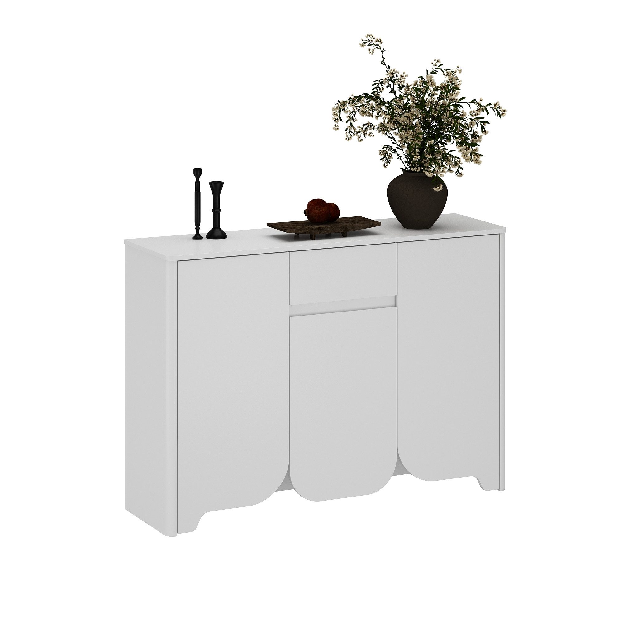 FUFU&GAGA Sideboard Sideboard mit 3 Türen günstig online kaufen