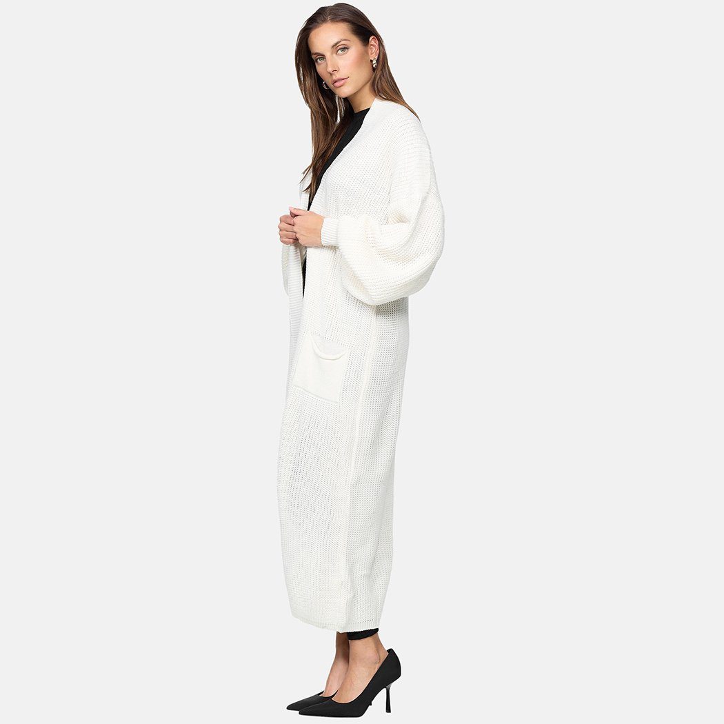 Elara Cardigan Elara Langer Damen Oversize günstig online kaufen