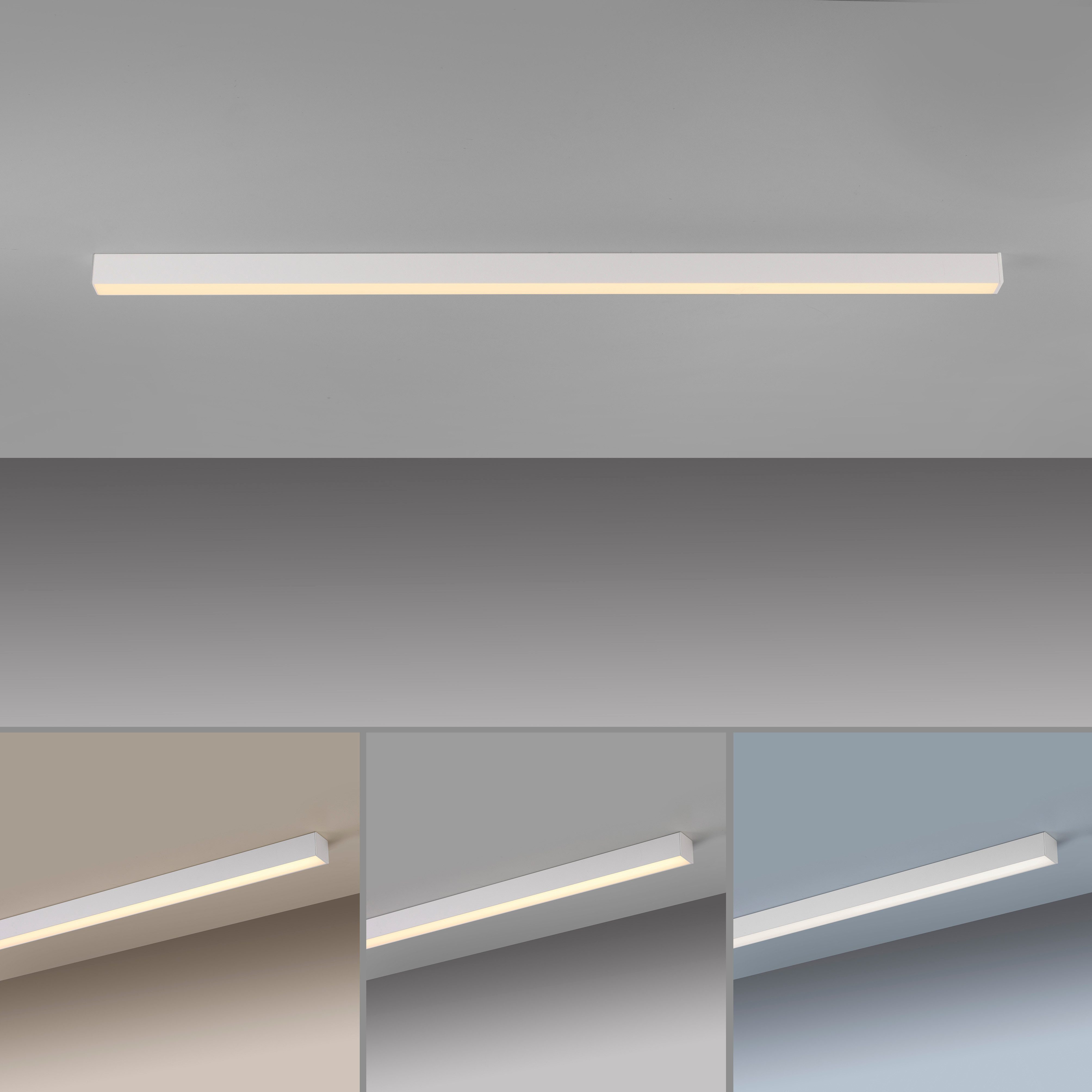 Neuhaus PURE LED Deckenleuchte PURE Lines Straight, CCT - über Fernbedienung, LED fest integriert, warmweiß - kaltweiß, Dimmbar über Fernbedienung, CCT, Memoryf – Bild 5 von 5