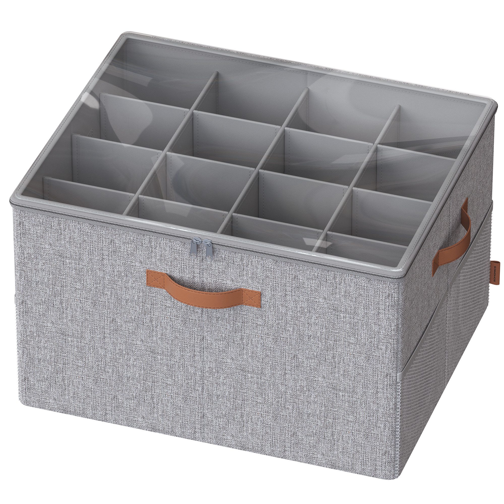 SONGMICS Aufbewahrungsbox Schuh-Organizer aus Stoff, Schuh-Organizer, günstig online kaufen