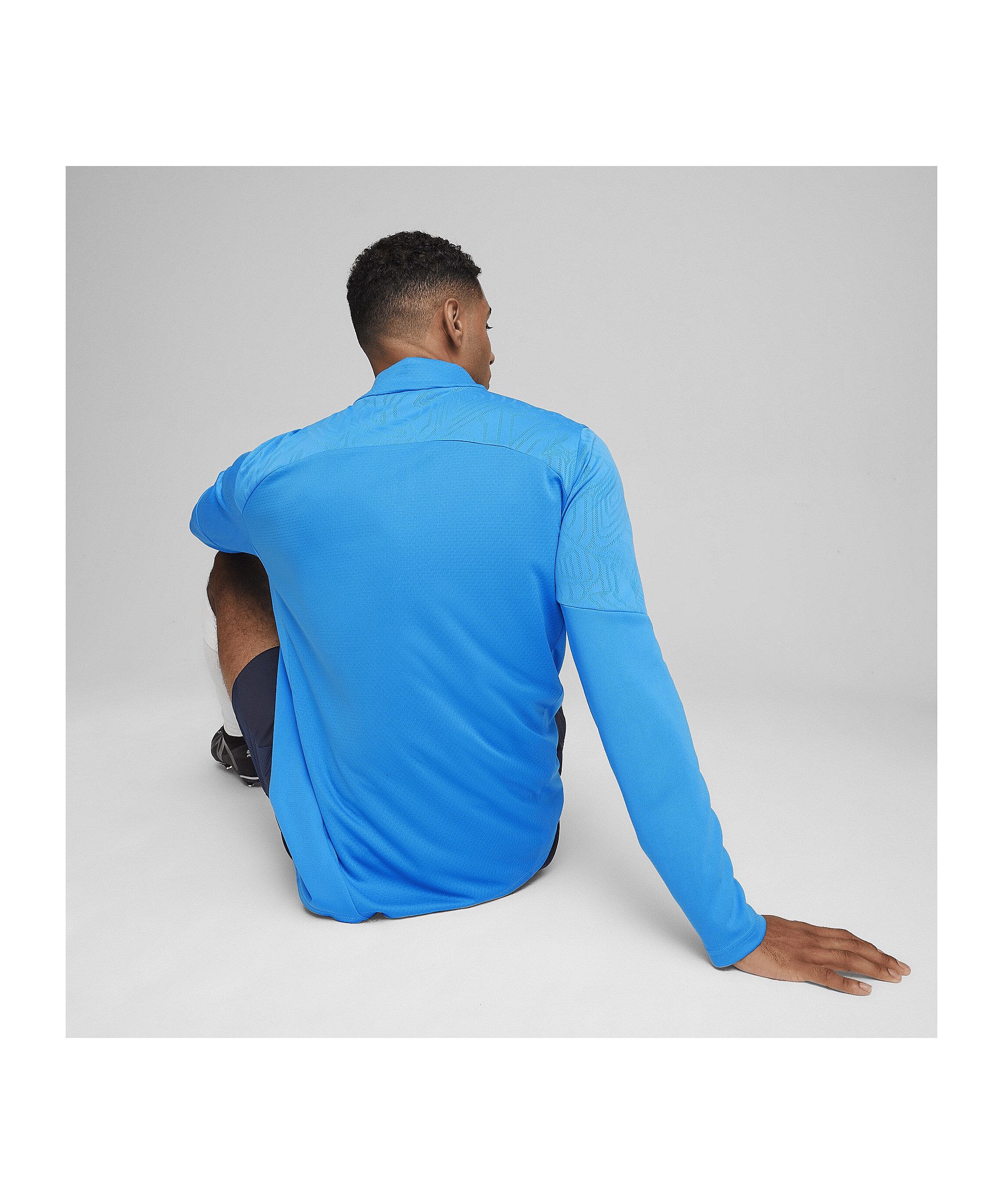 PUMA Fußballtrikot PUMA teamFINAL Training 1/4 Zip Sweatshirt Teamsport