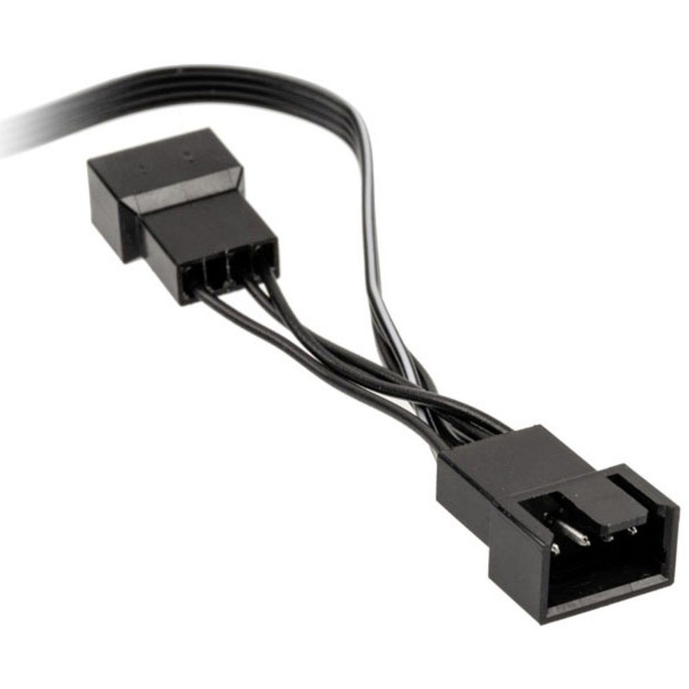 PC-Lüfter Y-Kabel [1x PC-Lüfter Buchse 4pol. - 2x PC-Lüfter Buchse 4po Computer-Kabel