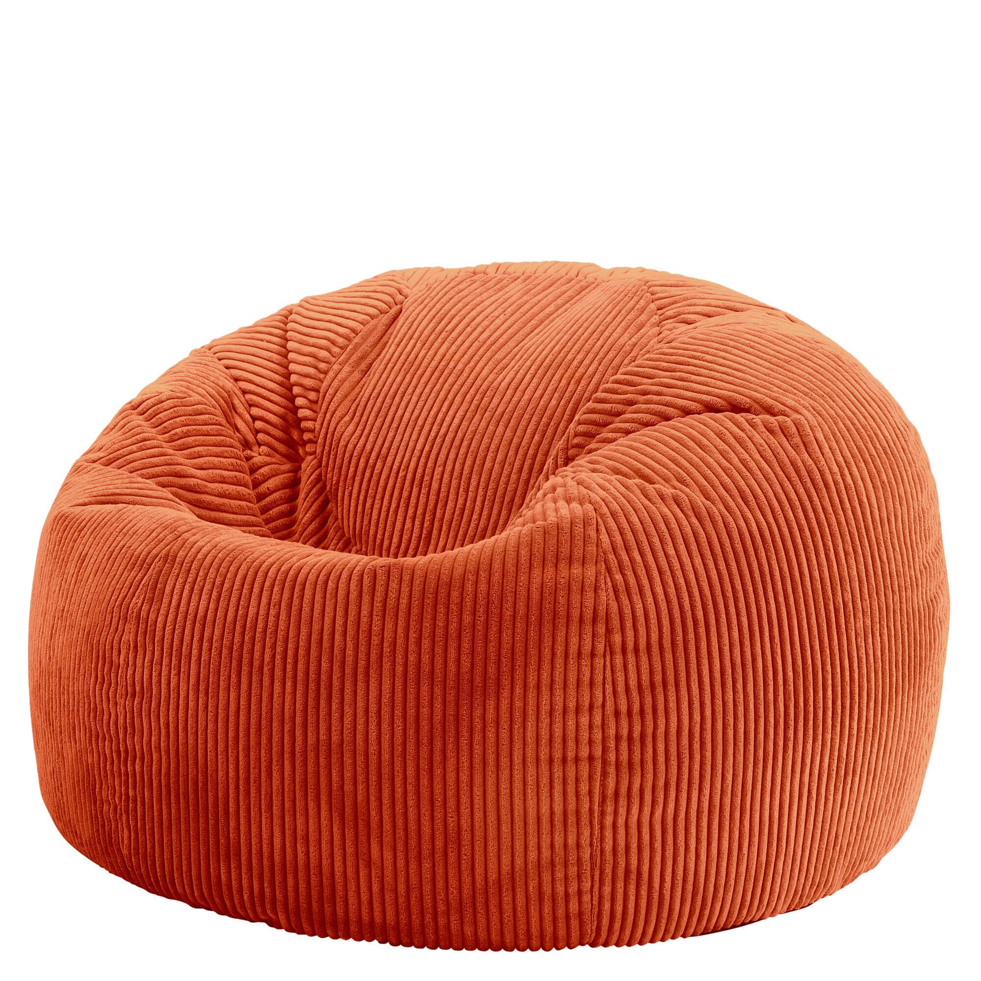 icon Sitzsack Sitzsack Erwachsene aus Cord flauschig „Kingston“, 85x50cm, M günstig online kaufen