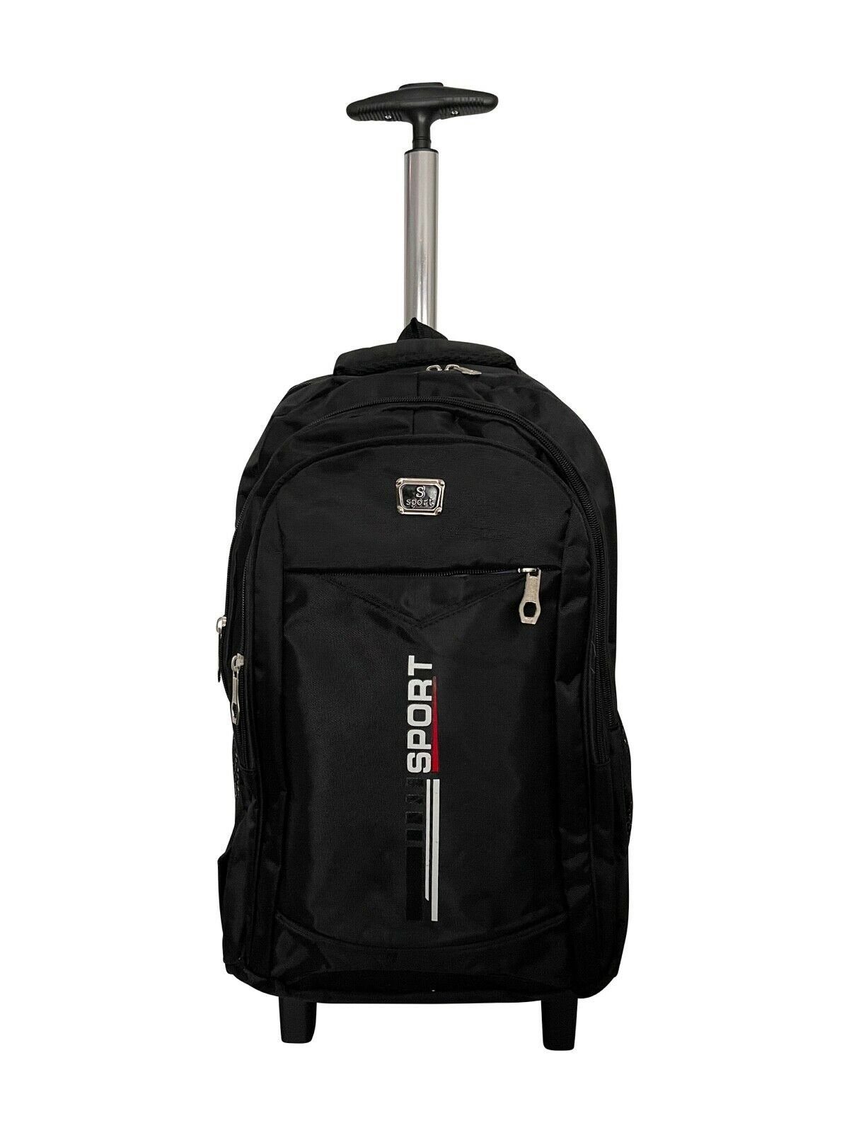 Schwarz Reisetasche Rucksack f. RHP Trolly Trolley Laptop Boardcase Koffer Noteboo Reiserucksack