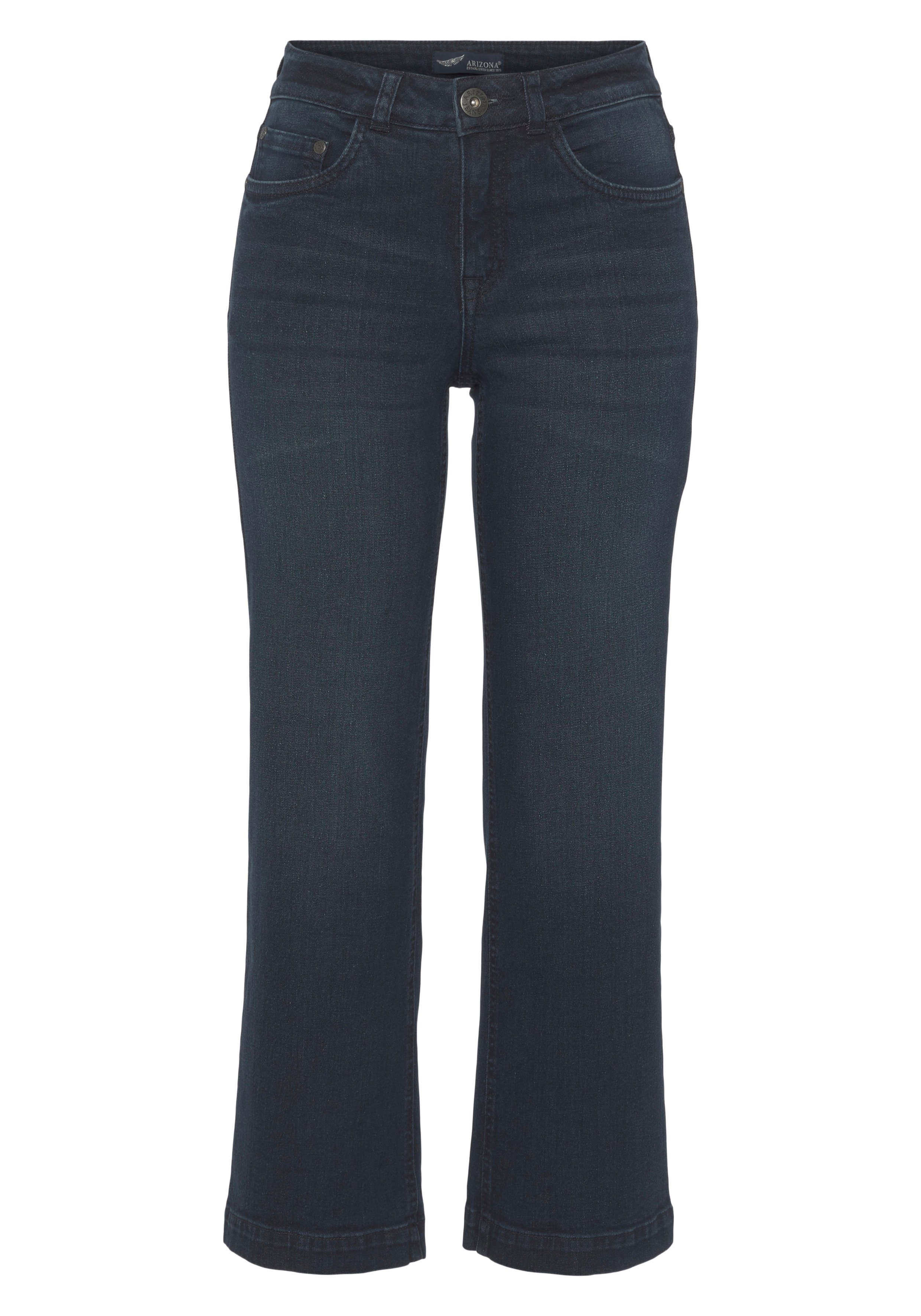 Arizona Waist Jeans used Weite dark blue High