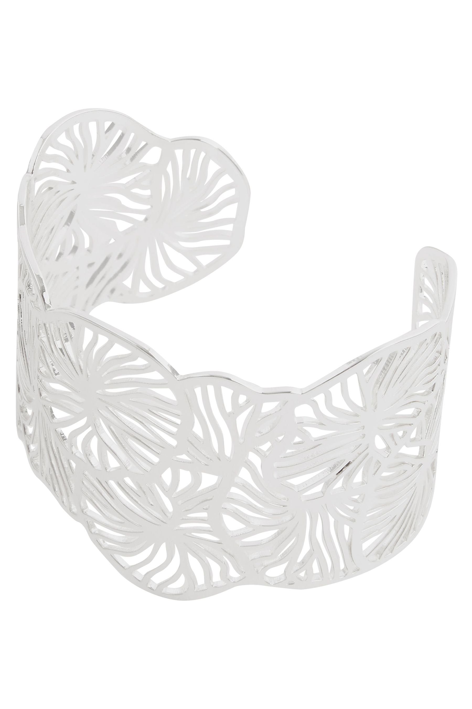 Next Armreif Filigraler Armreif mit Blumen (1-tlg). Reduzierter Preis € 13,00. Unverbindliche Preisempfehlung € 26,00