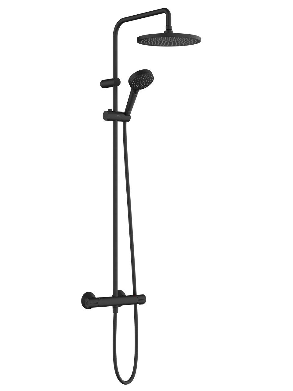 Grohe Duschsystem Hansgrohe Duschsystem mit Thermostat Vernis Blend