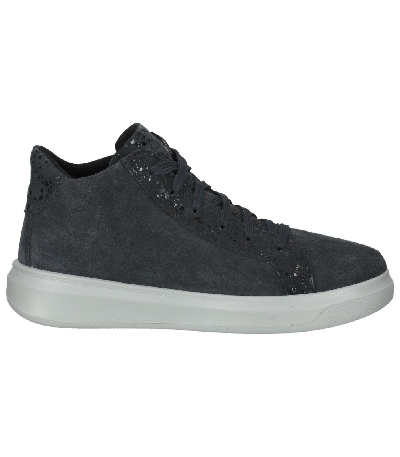 Superfit Grau Sneaker Veloursleder/Textil Sneaker