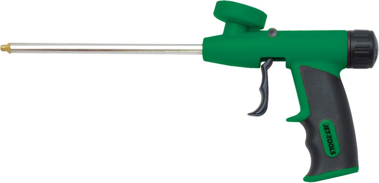 JET-TOOLS Bauschaumpistole PU-Pistole für präzise Dosierung Typ Ergo, Leichte, robuste Konstruktion