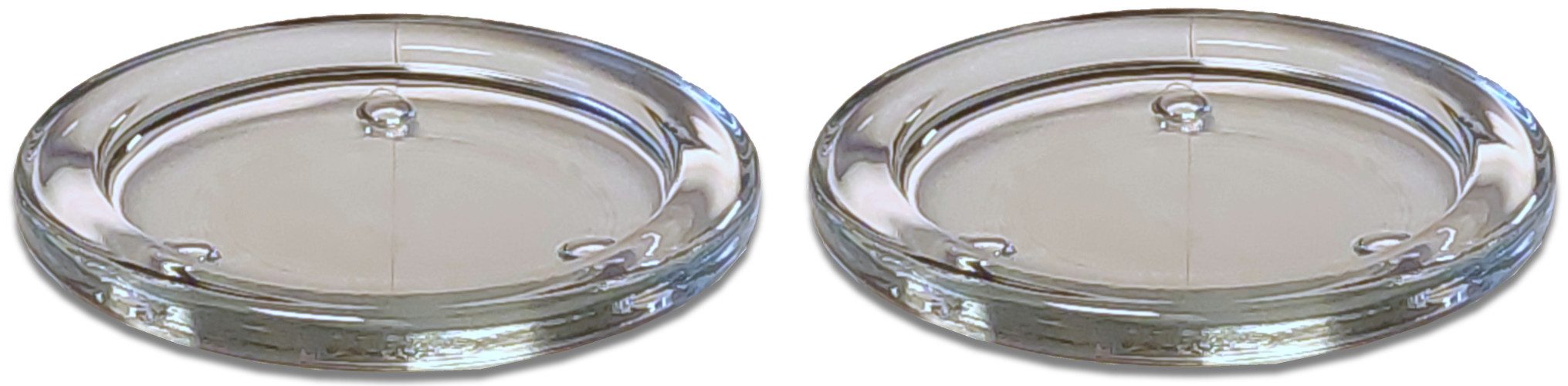 Koopman Kerzenhalter Transparent (2er-Set, 2 St), günstig online kaufen