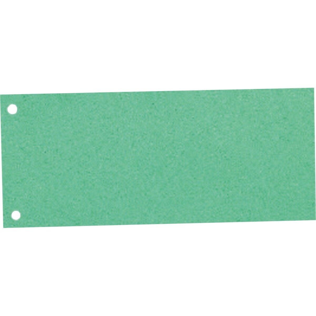 ESSELTE Aktenordner Trennstreifen 10,5x24cm VE=100 Stück grün