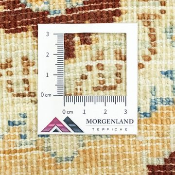 Wollteppich Ziegler Teppich handgeknüpft rot, morgenland, rechteckig, Höhe: 7 mm