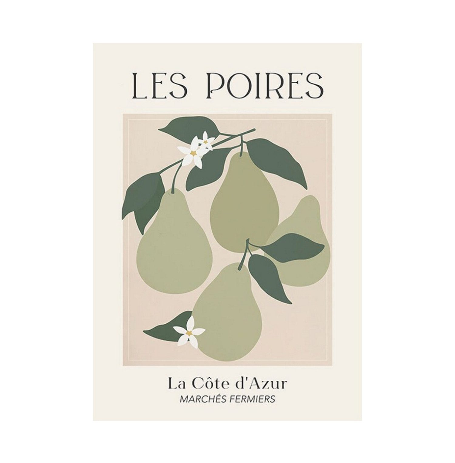 TPFLiving Kunstdruck (OHNE RAHMEN) Poster - Leinwand - Wandbild, Henri Matisse - Berggruen & Cie - (Flower Market Paris - Bloomimg Hosta - Monet), Farben: Grün, Blau, Rosa, Beige - Größe 10x15cm