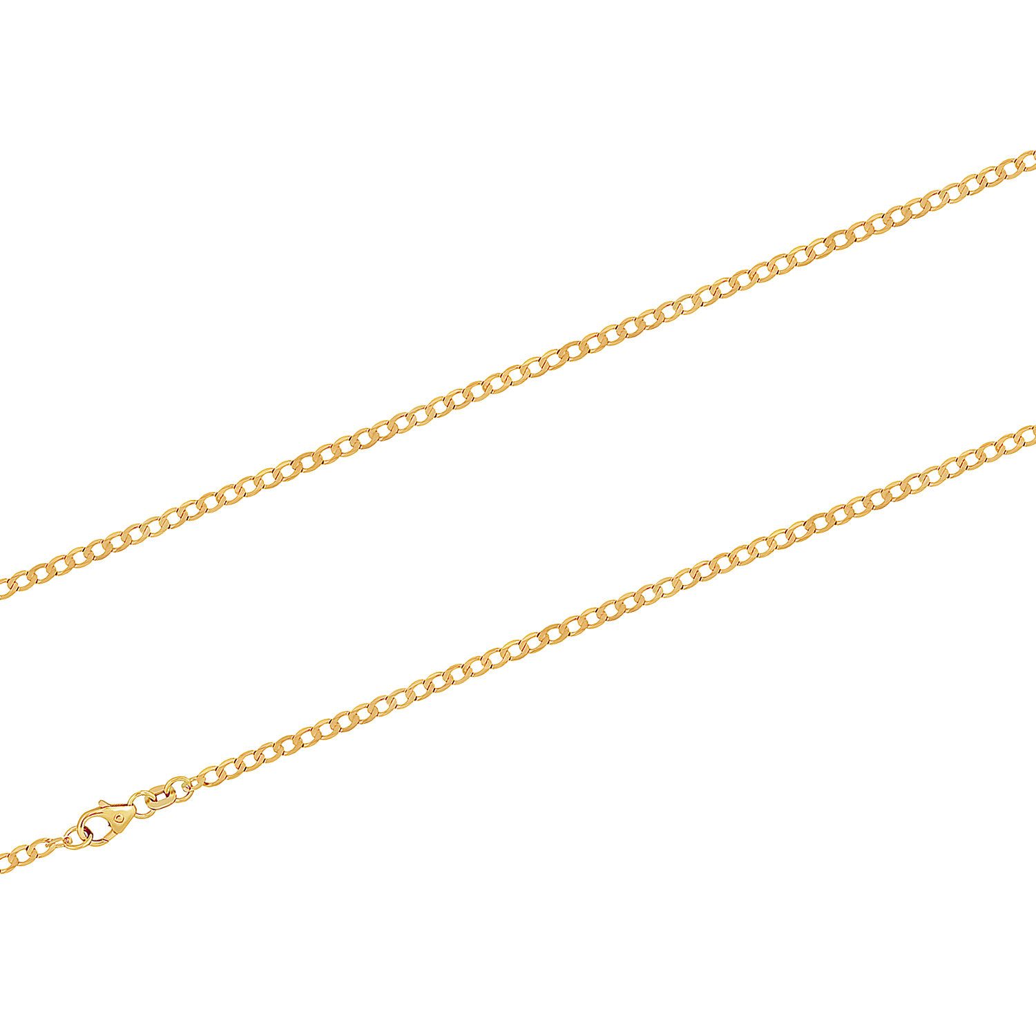 Goldkette JB Unisex Goldarmband Panzer weit Kettenbreite 2,7 mm 333 - 8 K 19 cm