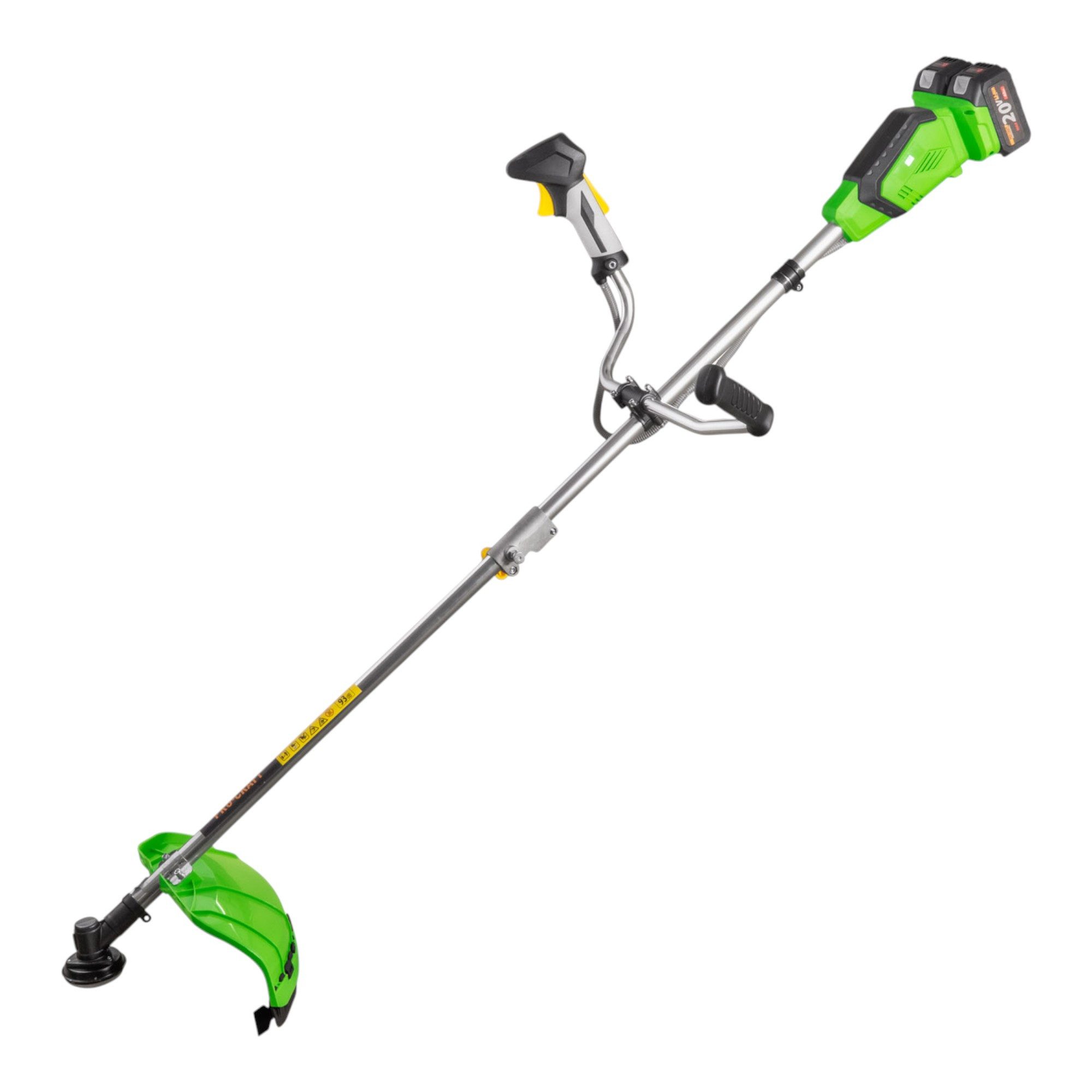 PRO CRAFT Akku-Freischneider ATA-40/2 Akku Freischneider 40 V (2x 20 V) 420 mm Brushless + 2x – Bild 5 von 5