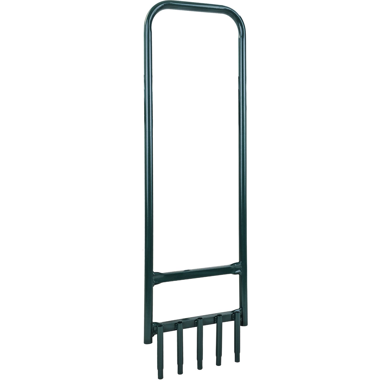 RAMROXX Rasenlüfter Hand-Rasenlüfter / Bodenbelüfter – Metall, Grün 91 × 30 × 3 cm STABIL
