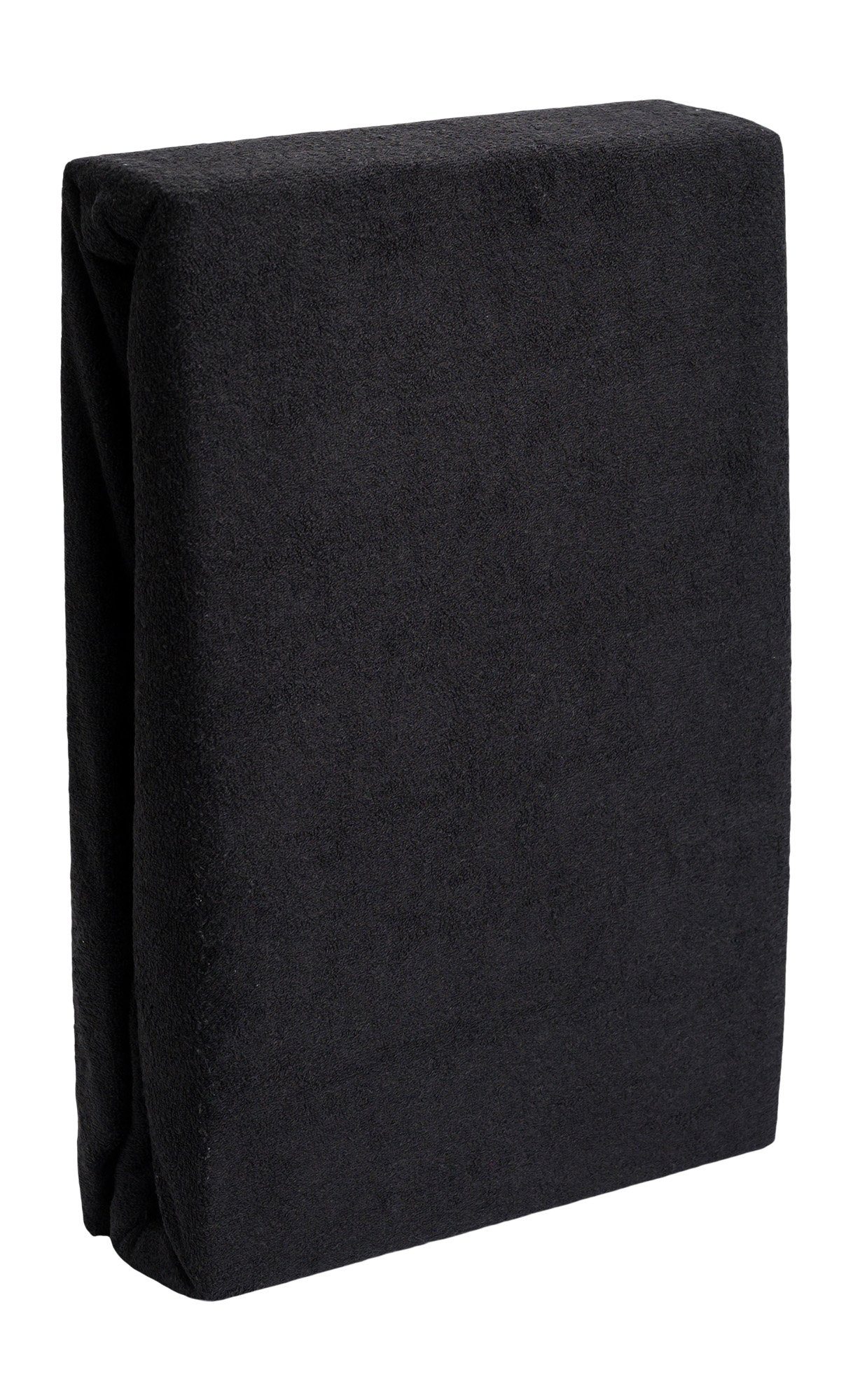 Hometex Premium Textiles Spannbettlaken aus Frottier Stoff bis 23 cm Steghöhe, Frottee, Gummizug: Rundumgummizug, Kuschelig warm und extra weich, ideal für die  – Bild 3 von 5