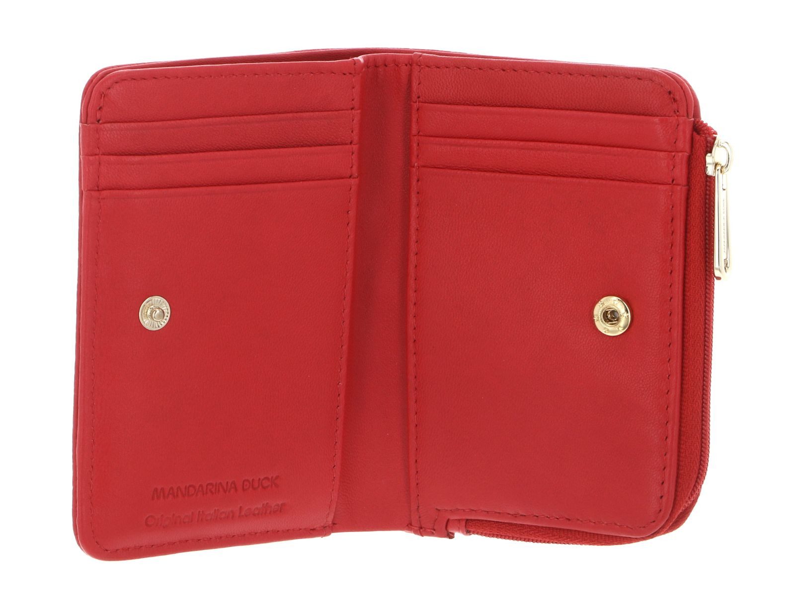 Mandarina Duck Geldbörse Wallet, aus echtem Kalbsleder
