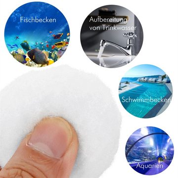 Feel2Home Filterbälle Sandfilter Filterwatte Polysphere 700g Pool Filter Balls Aquarium, (Premium-Polysphere), Kein Sand mehr im Pool