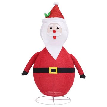 vidaXL Dekolicht Weihnachtsmann-Figur LED Luxus Stoff 60 cm