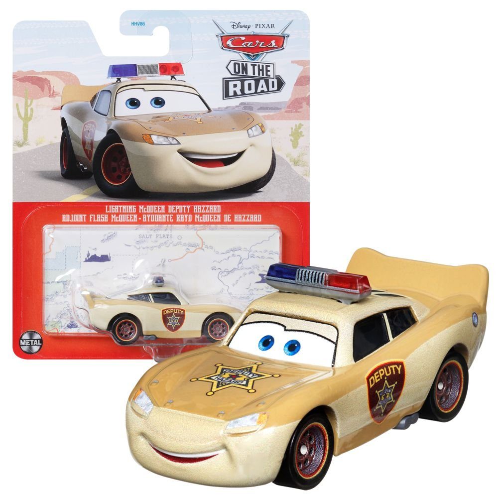 Disney Cars Spielzeug-Rennwagen Fahrzeuge Racing Style Disney Cars Die Cast 1:55 Auto Mattel Lightning Deputy