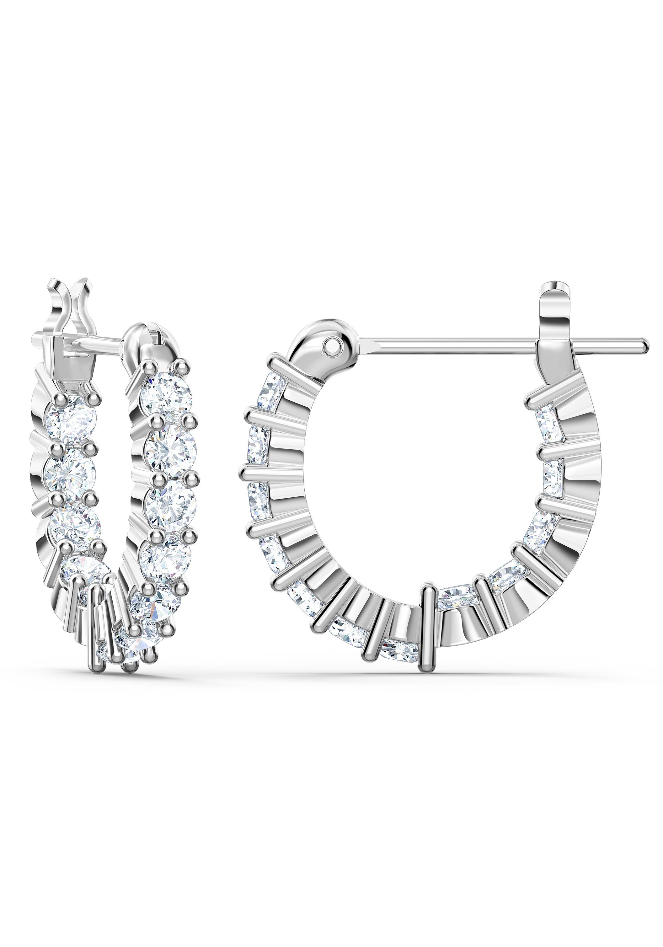 Swarovski Paar Creolen Ювелирные изделия Geschenk Matrix Tennis Vittore Серьги, Swarovski® Zirkonia (synth)