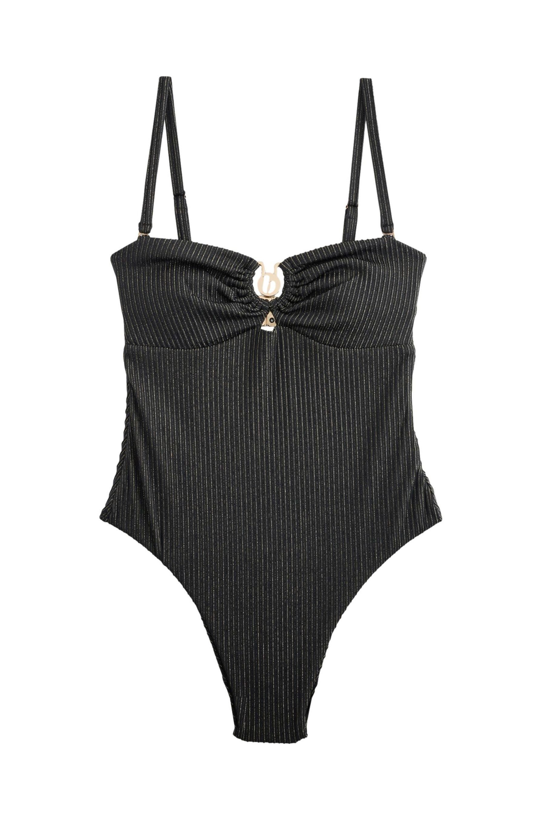 B by Ted Baker Badeanzug B by Ted Baker bauchformender Bandeau-Badeanzug (1-St)