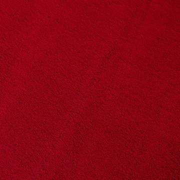 Teppich Unicolor - Einfarbig, SIMPEX24, Rund, Höhe: 7 mm, Moderner Flauschiger Kurzflor Teppich Anti-Rutsch Rückseite Waschbar