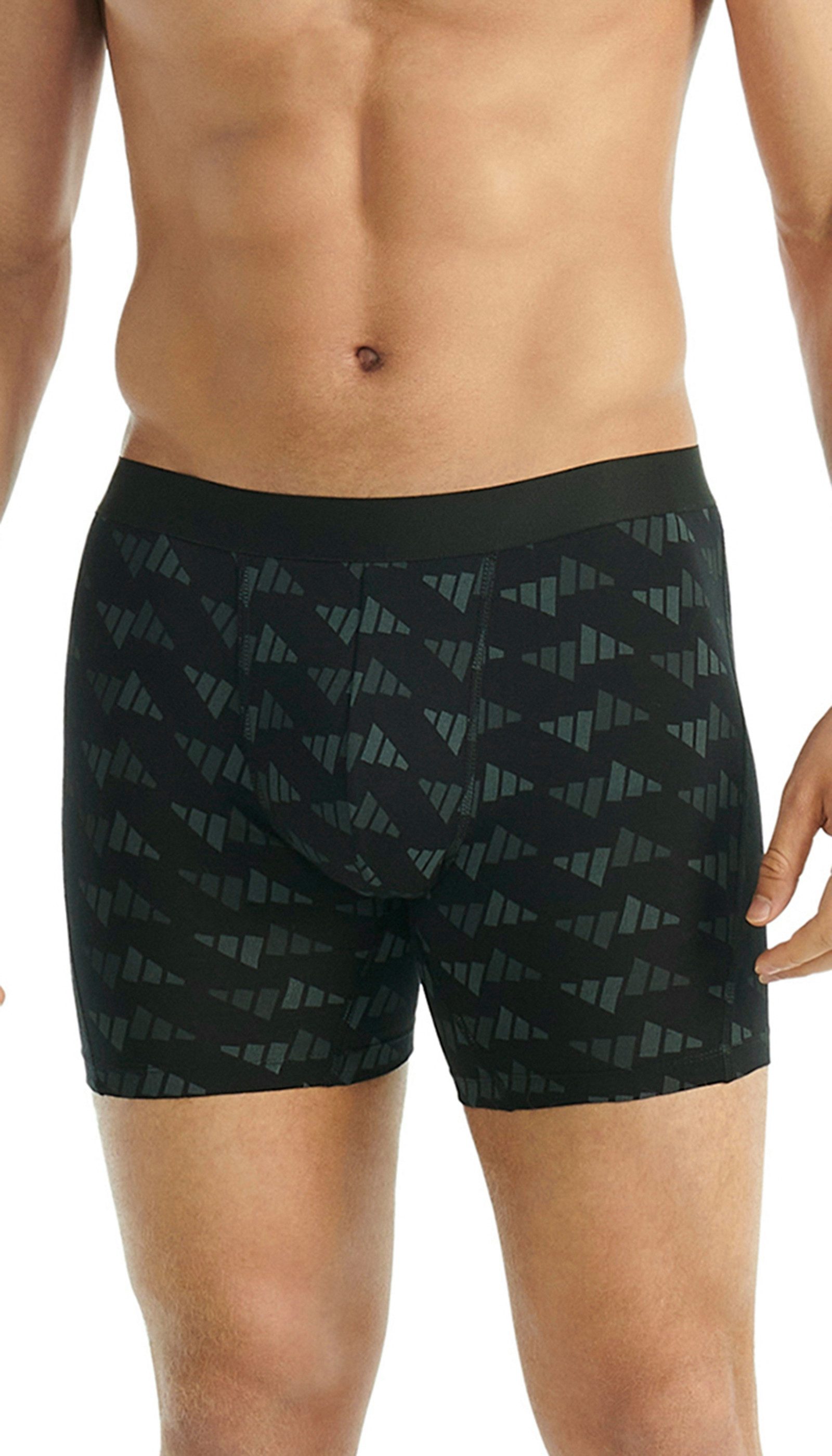 adidas Sportswear Boxer Active Flex Cotton (3er Pack) elastisch, Logo-Bund, sportlicher Look, ohne Eingriff