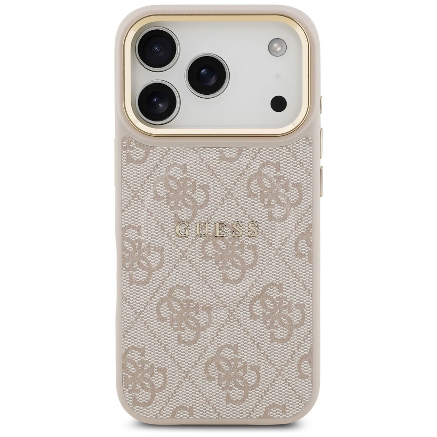 Guess Smartphone-Hülle Guess Apple iPhone 17 Pro Max 4G PU Classic Logo MagSafe Schutzhülle