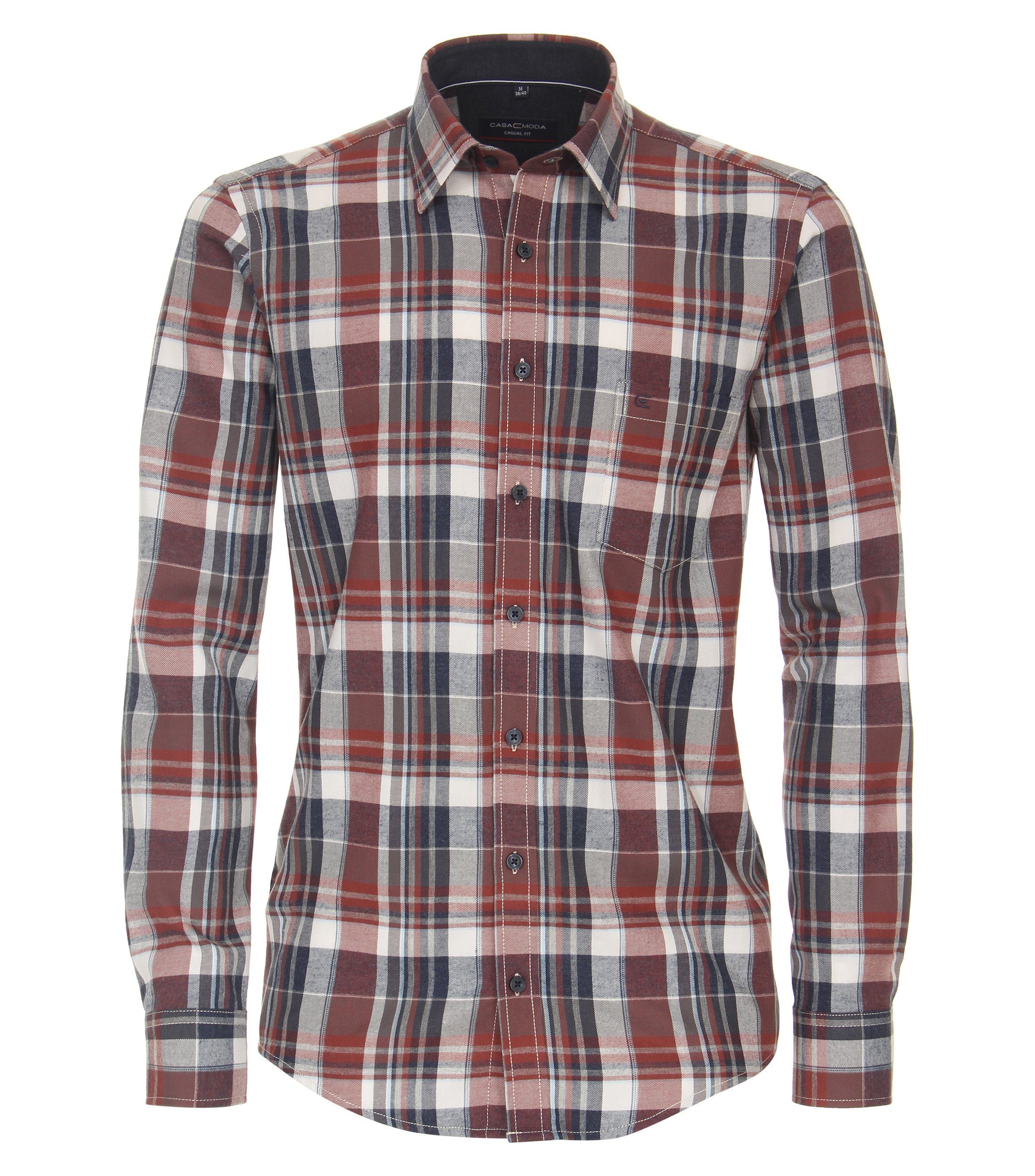 Flanellhemd CASAMODA Flanellhemd kariert