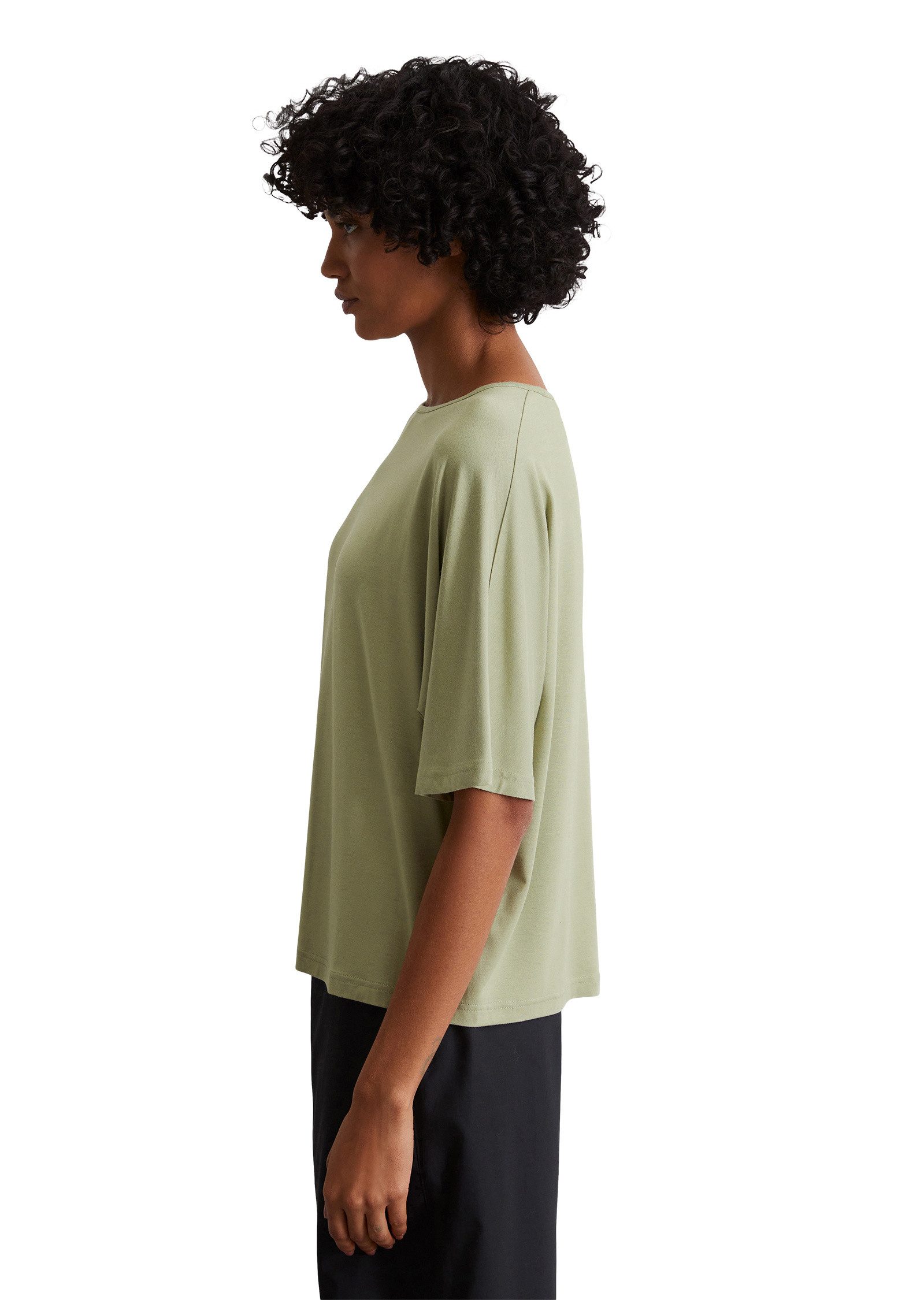 Marc O'Polo T-Shirt aus Viskose-Stretch-Jersey günstig online kaufen