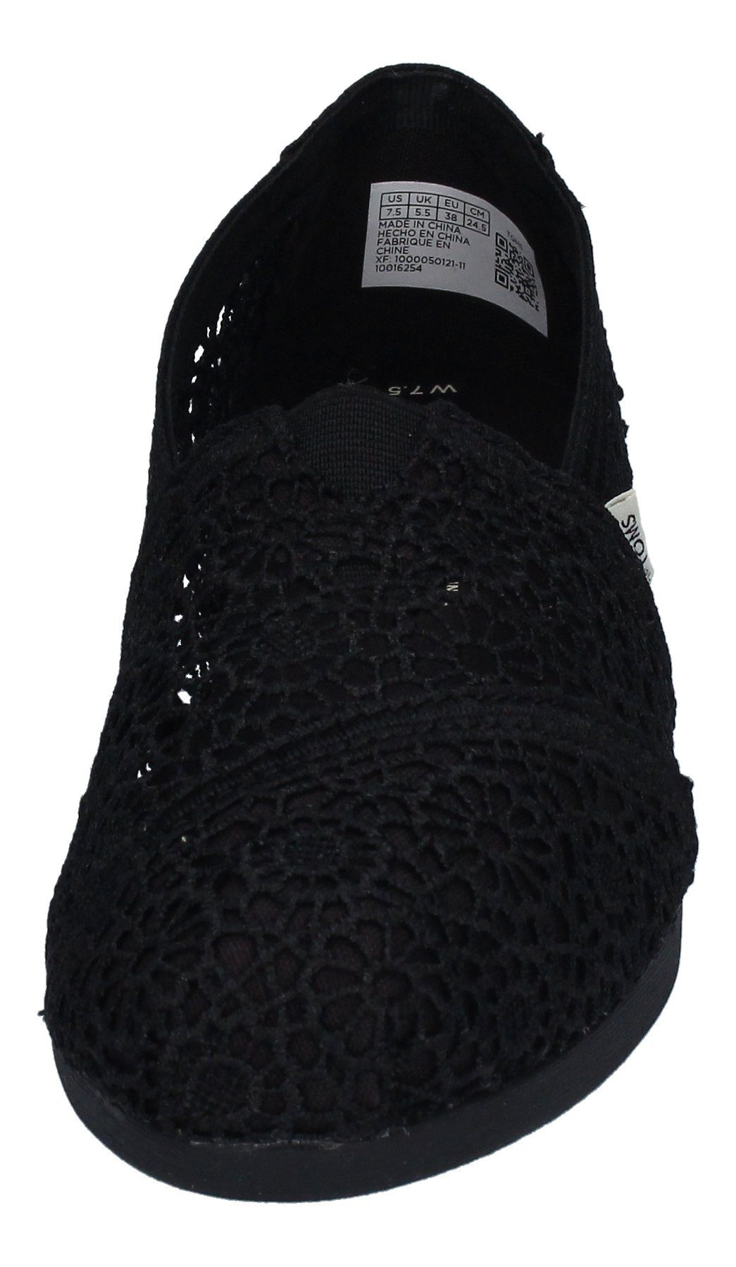 TOMS ALPARGATA 10016254 Espadrille Black Maroccan