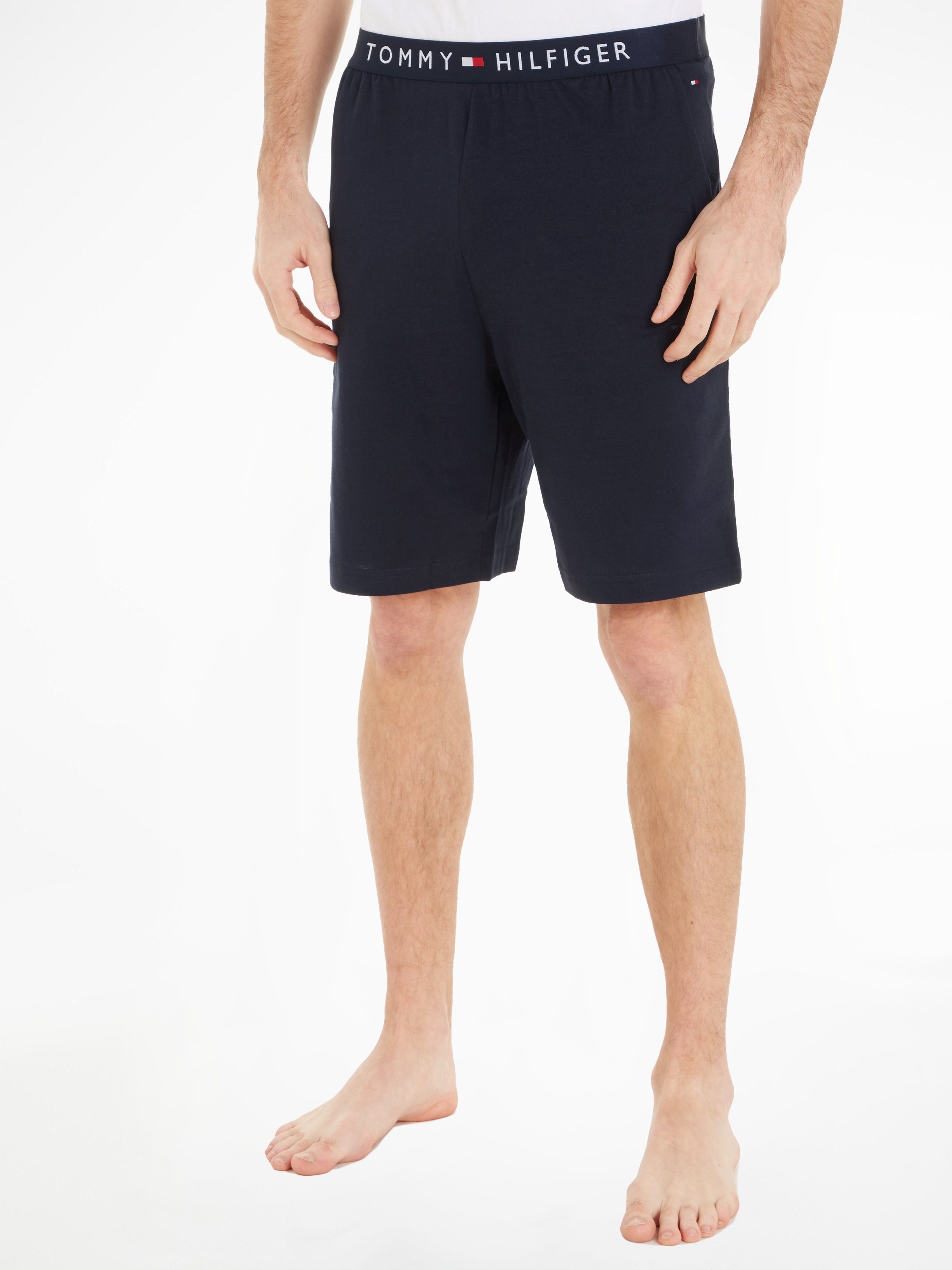 Tommy Hilfiger Underwear Schlafshorts JERSEY SHORT mit Tommy Hilfiger  Logoschriftzug am Bund