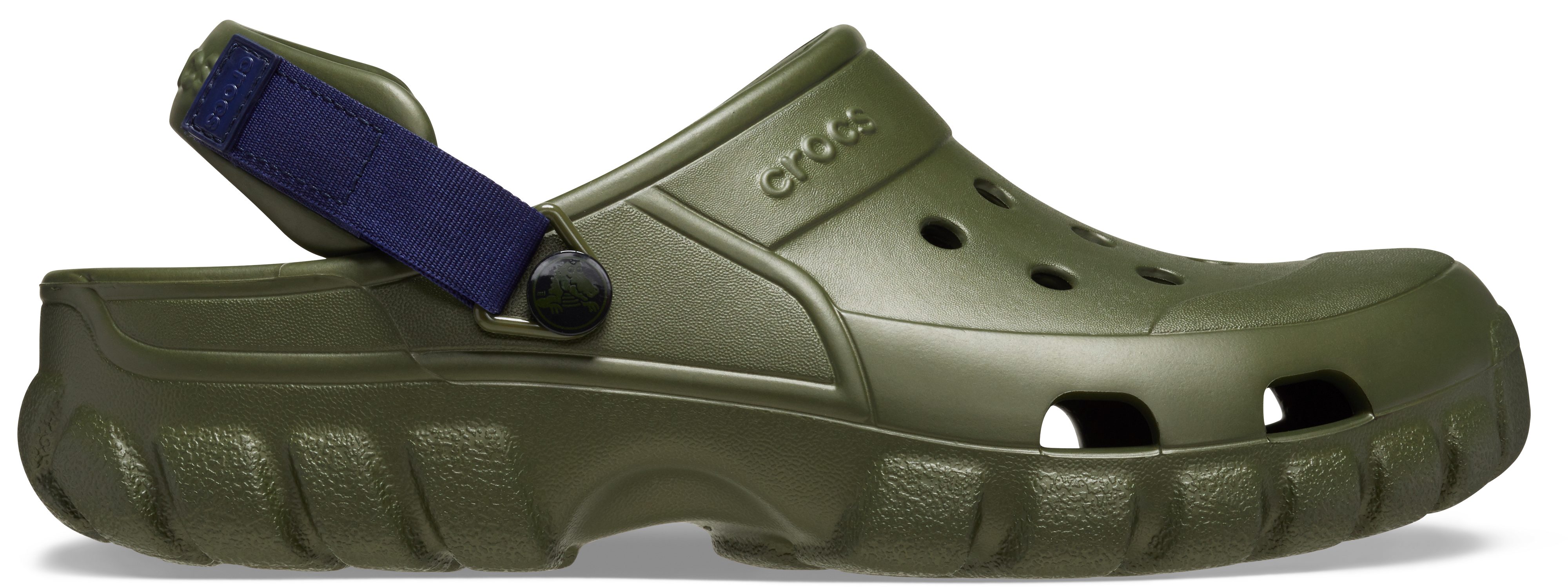 Crocs Offroad Sport Clog Hausschuh, Sommerschuh, Gartenschuh mit schwenkbarem Riemchen