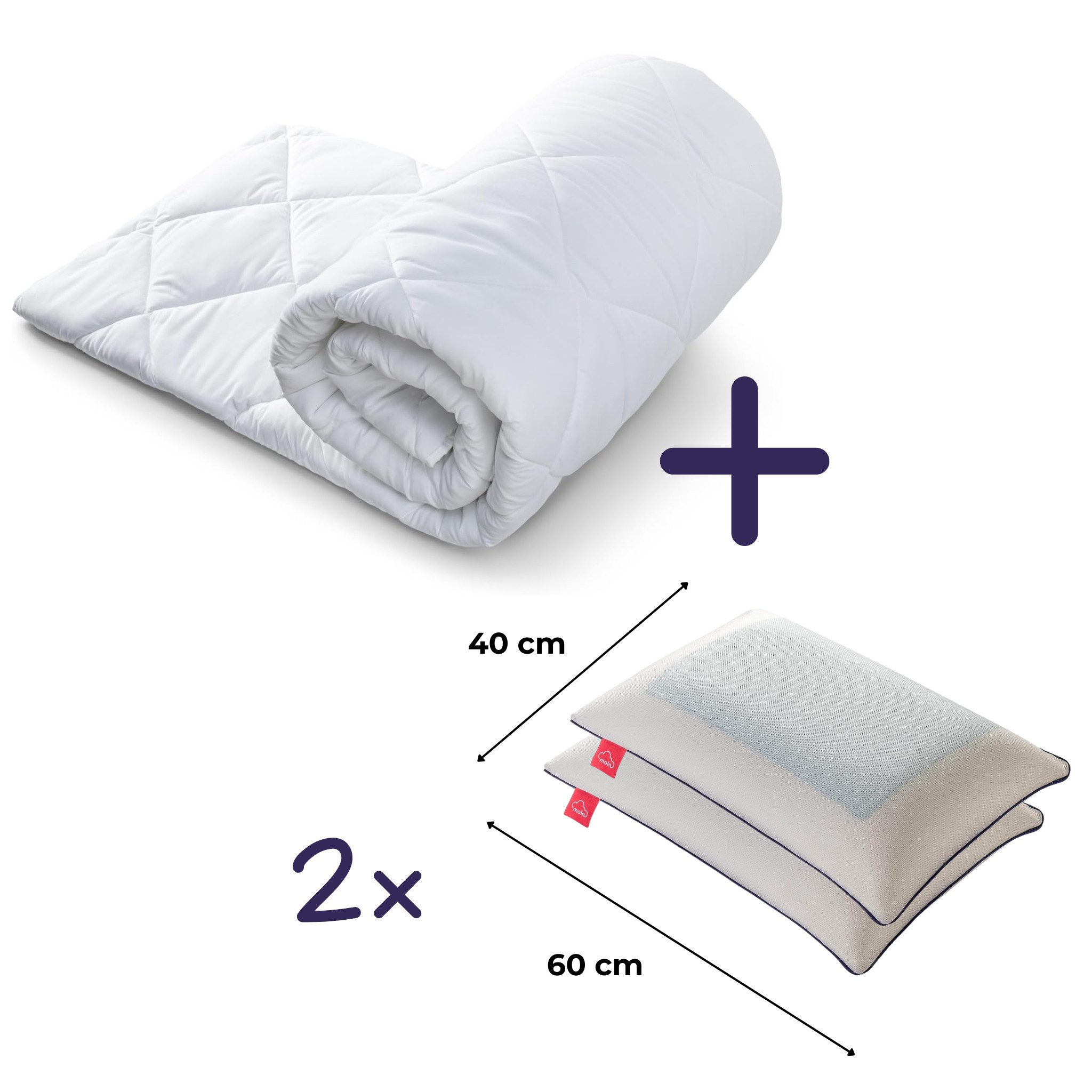 gowoll 4-Jahreszeitenbett Bettdecke Ganzjahresdecke, 300 gsm Warme Bettdecke, Füllung: 100 % Mikrofaser-Füllung, Antibakterielle Decke und Waschmaschinengeeignet