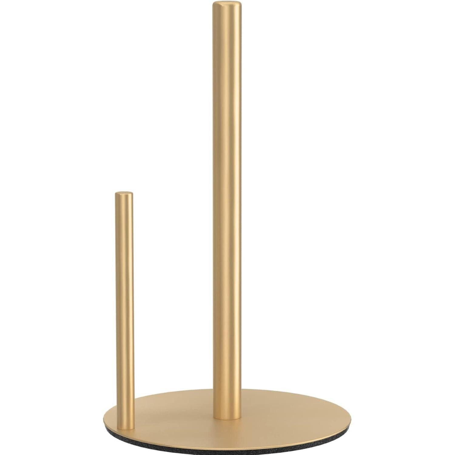 LuxusKollektion Küchenrollenhalter Küchenrollenhalter Edelstahl Arbeitsplatte Easy to Tear Gold